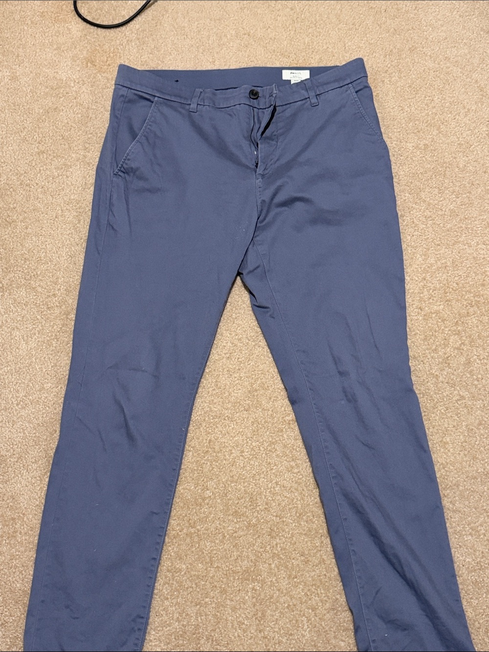 RW&CO. Men's Chinos in Slate Blue